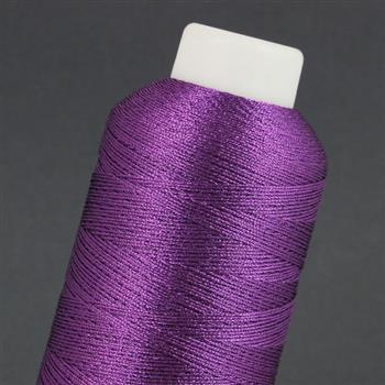 Nici metalizowane 0,4mm/6splot PURPLE [1metr]