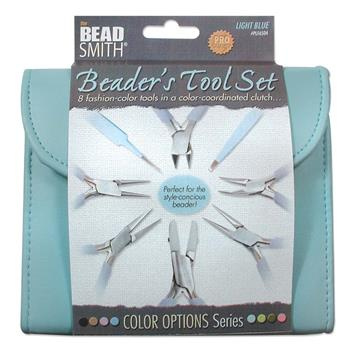 Zestaw narzędzi do robienia biżuterii LIGHT BLUE szczypce Beadsmith