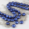 5860 Swarovski  Crystal Iridescent Dark Blue Coin Pearl 10mm [2szt]