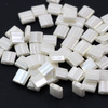 Miyuki Tila Beads 5x5x1,9mm Antique Ivory Pearl Ceylon [30szt]