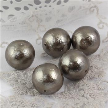 Miyuki Cotton Pearls Bronze kula 20mm