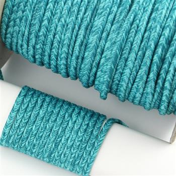 Sznurek sutasz POLSKI 3mm melanż akwamaryna + morski [1metr]