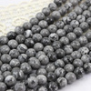 Agat koronkowy szary kula gładka 10mm