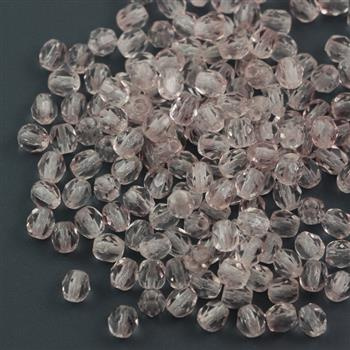 Fire Polish 4mm Crystal Light Amethyst [20szt]