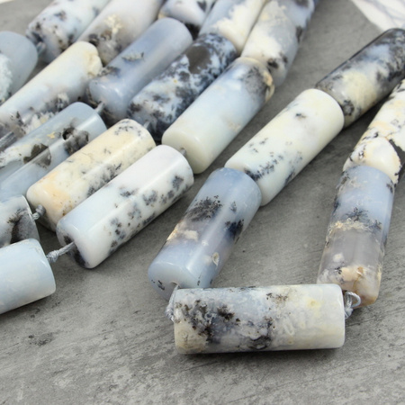 Agat dendrytowy wałek 45x18mm