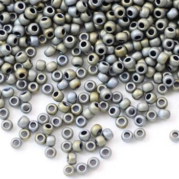 Toho Round 11/0 Matte-Color Iris Gray [10g]