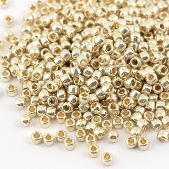 Toho Round 6/0 PermaFinish - Galvanized Aluminum [10g]