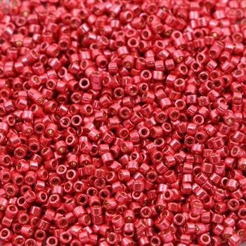 Miyuki Delica 11/0 Duracoat Galvanized Light Cranberry [5g]