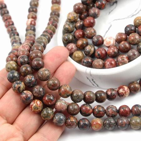 Jaspis leopardzi kula 10mm