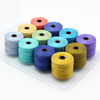 Nici nylonowe S-Lon bead cord SAND & SEA MIX 0,5mm/70m [12szt]