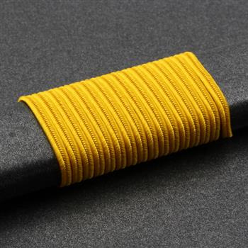 Sznurek sutasz wiskoza Pega 3mm żółty [1 metr]