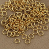 Ogniwo sprężynowe pozłacane stal szlachetna 5mm [20szt]