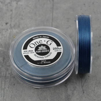 One-G nici nylonowe Blue 0,25mm [szpula 229m]