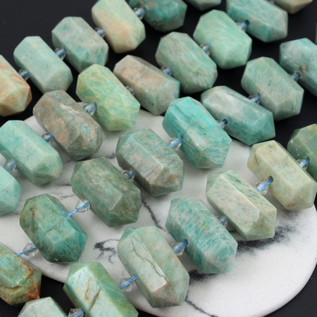 Amazonit zawieszka grot 25-30mm