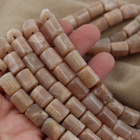 Kamień słoneczny wałek gładki 12x10mm