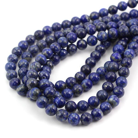 Lapis lazuli kula gładka 9mm