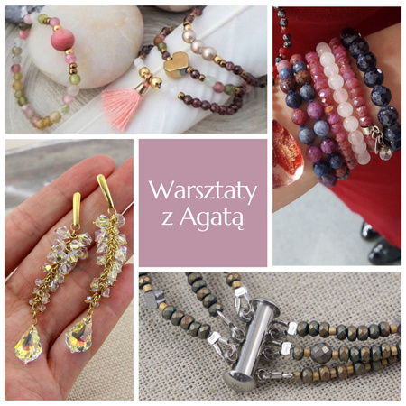 Warszawa PODSTAWY TWORZENIA BIŻUTERII 18.10.2025r. warsztaty [4,5h]