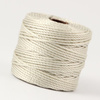 Nici nylonowe S-Lon heavy twist macrame cord CREAM 0,9mm/32m [szpula]