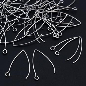 Bigle otwarte rybki stal szlachetna 30mm [para]