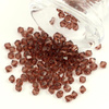 Preciosa Bicone Bead Rondelle Light Burgundy 4mm [20szt]