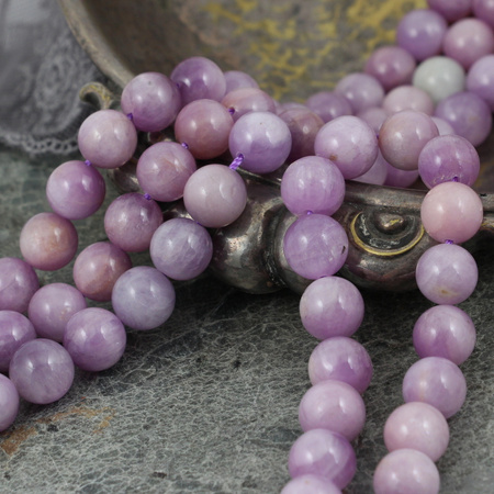 Kunzyt kula gładka 10mm