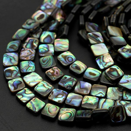 Muszla paua kwadrat 10mm