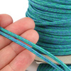 Sznurek sutasz POLSKI 3mm melanż szmaragd + morski + niebieski [1metr]