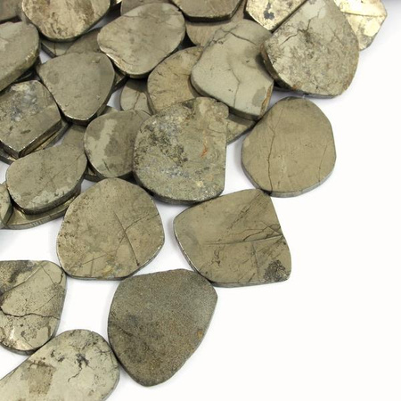 Piryt złoty nieregularny plaster