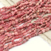 Rodochrozyt bryłka 8x5mm [sznur 40cm]