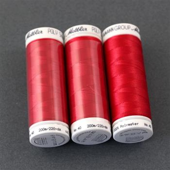 Nici Poly Sheen No. 40 malinowy 200m [szpula]