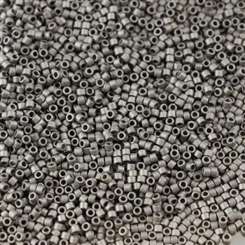 Miyuki Delica 11/0 Metallic Silver Matted [5g]