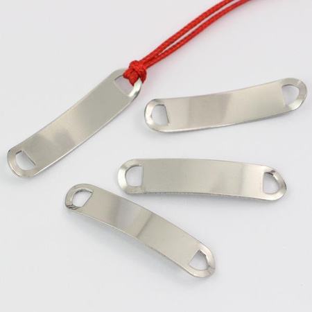 Łącznik długi do bransolety stal szlachetna 45mm