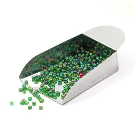 Szufelka do koralików i drobnych elementów 6x5cm +uchwyt