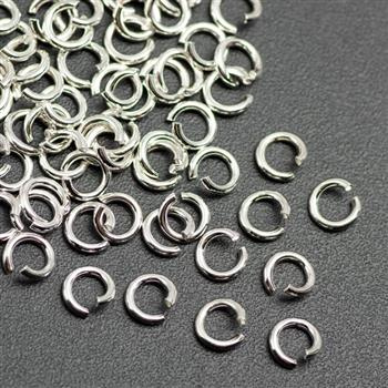 Ogniwo otwarte 6,7x1,3mm Ag925 [4szt]