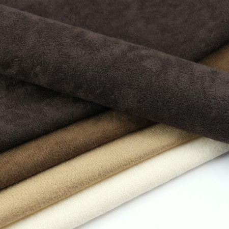 Welurowa dzianina do wykończeń c. brązowa 30x20cm