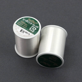 Nozue Sonoko nici nylonowe white [szpula 100m]