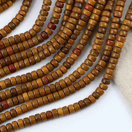 Jaspis oceaniczny dysk gładki 7x4mm