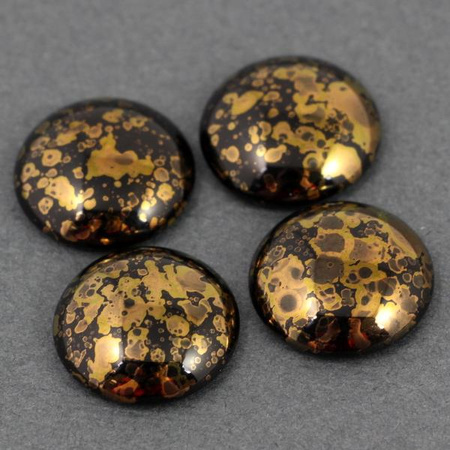 Kaboszon Les Perles par Puca Jet Bronze 18mm