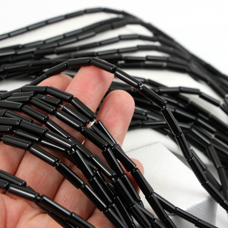 Onyks wałek gładki 13x4mm