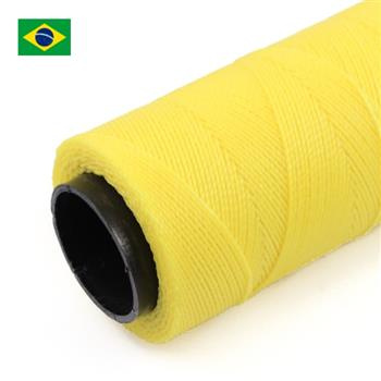 Sznurek do makramy brazylijski woskowany Yellow 1mm [1metr]