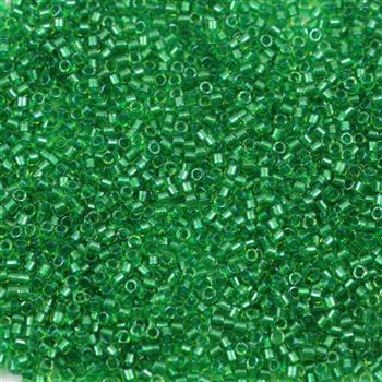 Miyuki Delica 11/0 Sparkling Green Lined Chartreuse [5g]