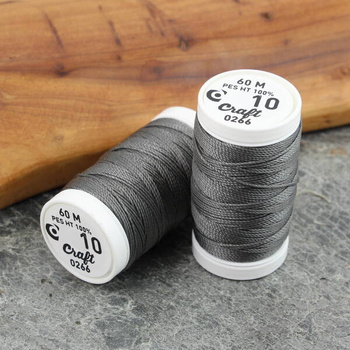 Supermocne nici Craft grafitowe nr 10 [szpula 60m]