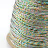 Sznurek sutasz USA 2,5mm metallic rainbow [1 metr]