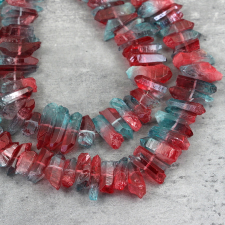 Kwarc multikolor sopel 15-26mm