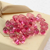 Kropla szklana różowa 10x6mm [10szt]