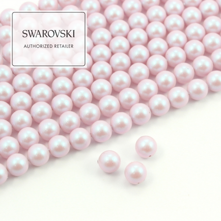 5810 Swarovski Crystal Iridescent Dreamy Rose Pearl 8mm [4szt]