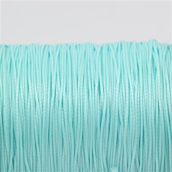 Sznurek powlekany miętowy 0,5mm [1metr]