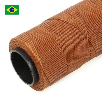 Sznurek do makramy brazylijski woskowany Chestnut 1mm [1metr]