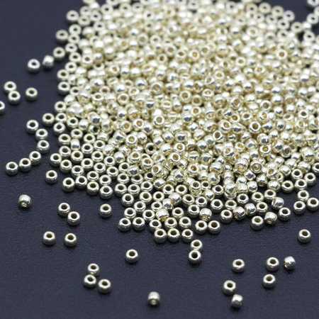 Toho Round 11/0 PF-Galvanized Aluminium [10g]
