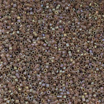 Miyuki Delica 11/0 Cocoa Lined Opal AB [5g]
